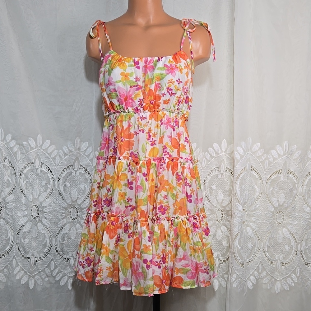 MINE Floral Print Dress size Small